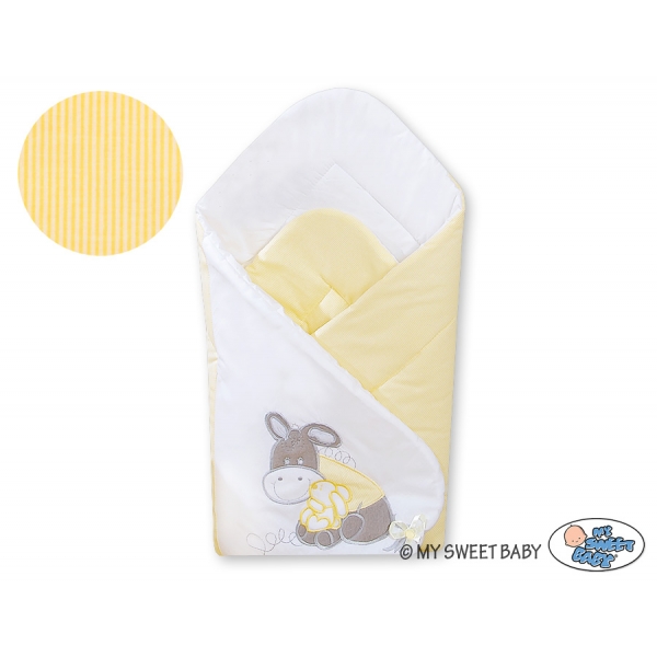 Babynestchen - Esel Luca gelb