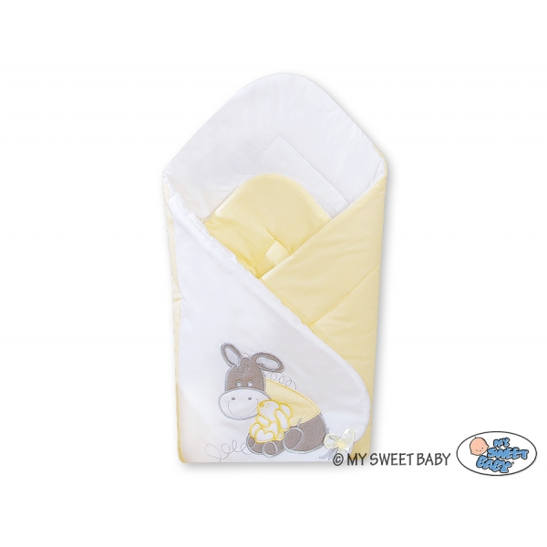 Babynestchen - Esel Luca gelb