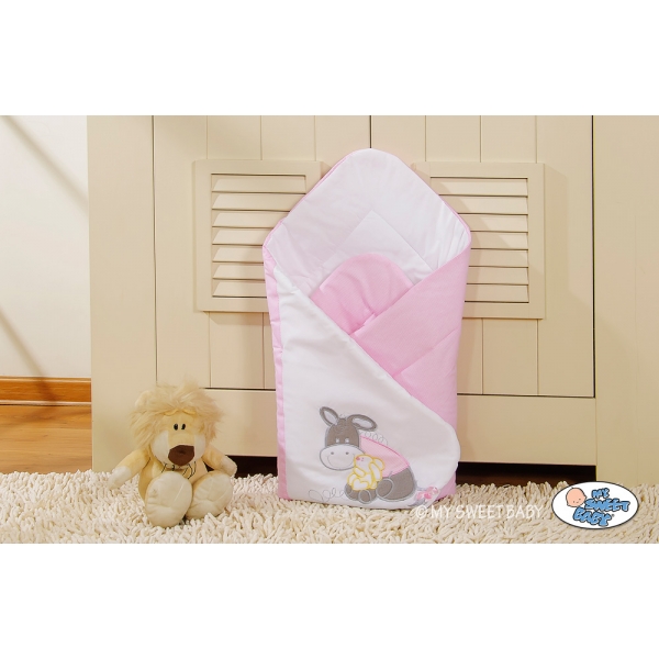 Babynestchen - Esel Luca rosa