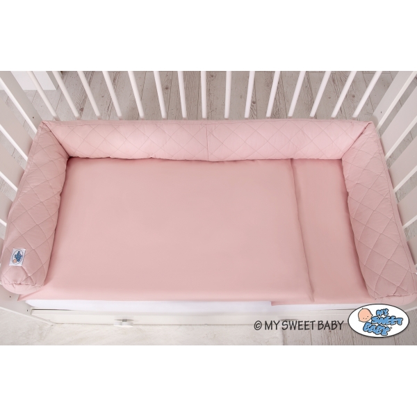 Babynestchen gesteppt - altrosa