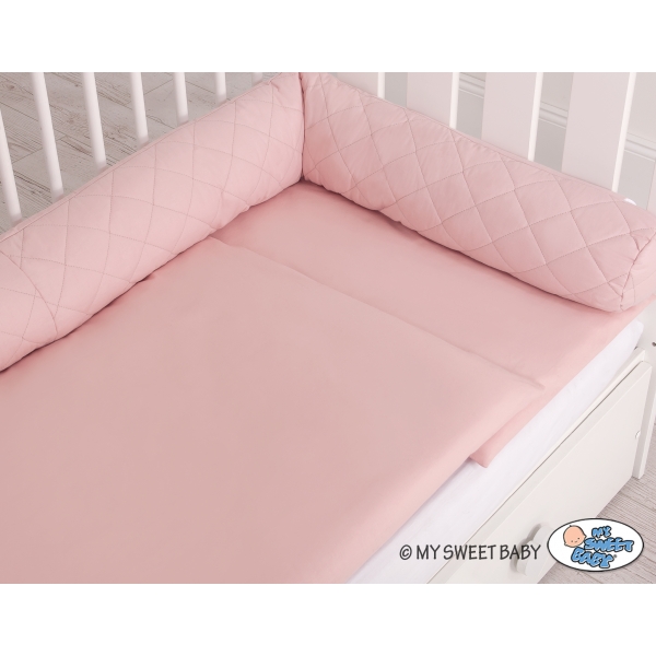 Babynestchen gesteppt - altrosa
