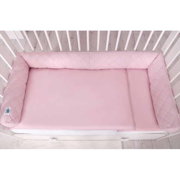 Babynestchen gesteppt - rosa