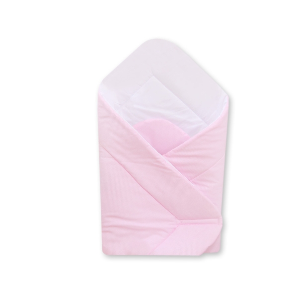 Babynestchen - Hängende Herzen rosa gestreift