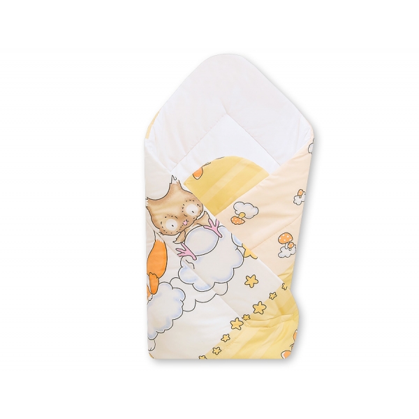 Babyhörnchen mit steife Einlage - Basic Waldtiere creme