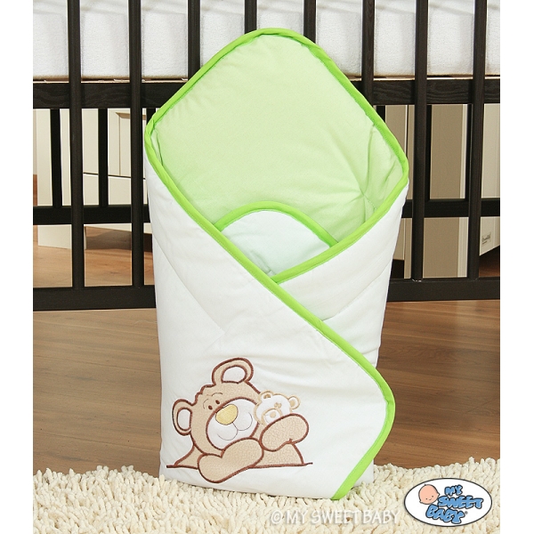 Babynestchen - Teddy Bär Barnaba grün