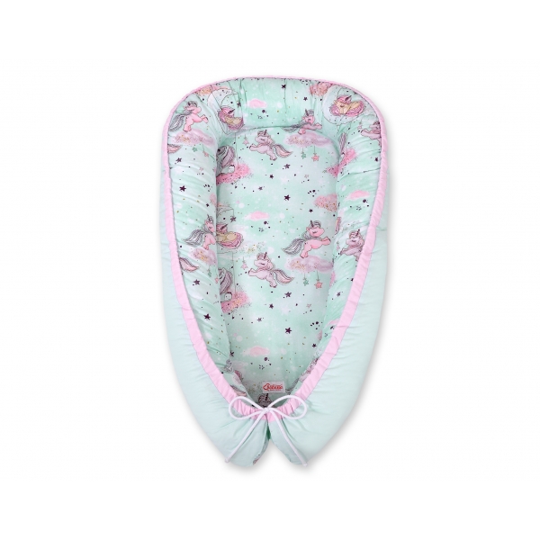 Babynestchen - unicorn mint/minze