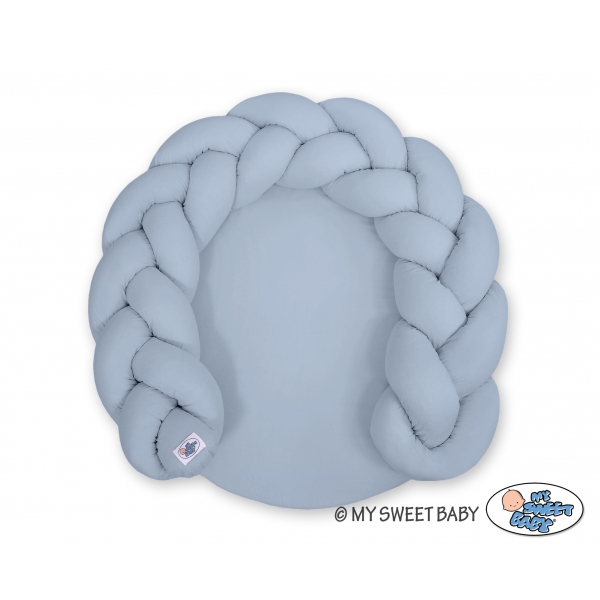 Babynestchen / Spielmatte 2 in1 - pastellblau