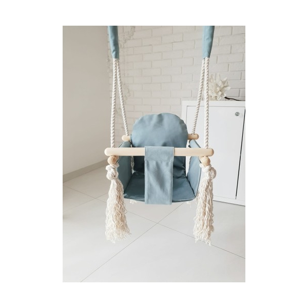 Babyschaukel für Jungen Mint
