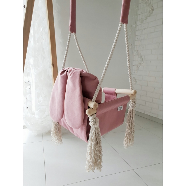 Türschaukel für Babys Mädchen Bunny