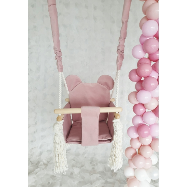 Babyschaukel für Mädchen - Rosa