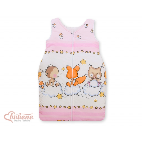 Babyschlafsack - Basic Waldtiere rosa