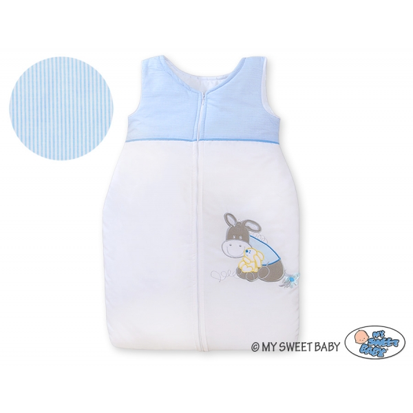 Babyschlafsack - Esel Luca blau