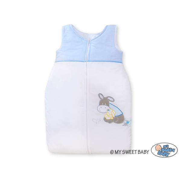 Babyschlafsack - Esel Luca blau