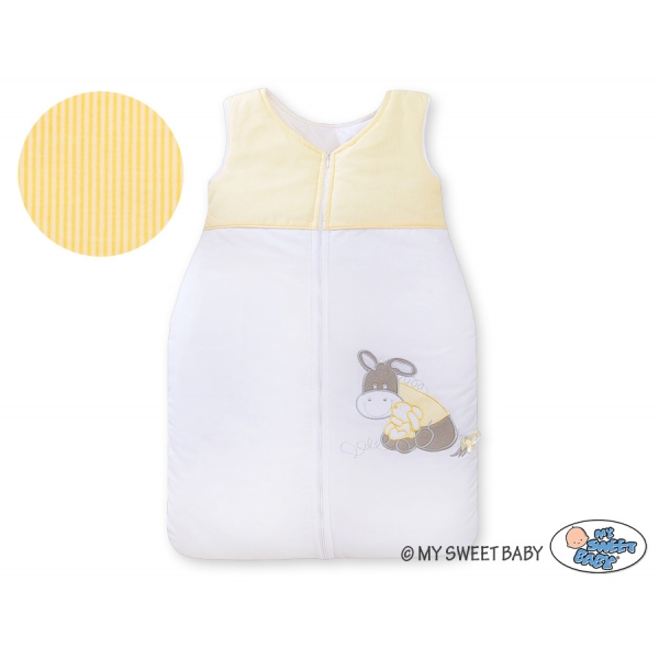 Babyschlafsack - Esel Luca gelb