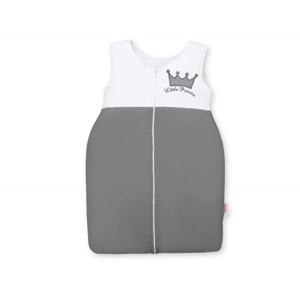 Babyschlafsack - Little Prince/Princess anthrazit