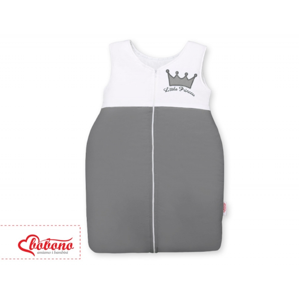 Babyschlafsack - Little Prince/Princess anthrazit
