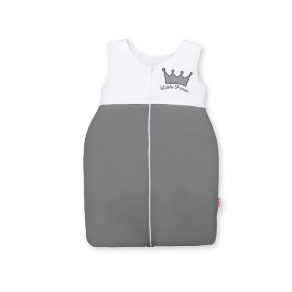 Babyschlafsack - Little Prince/Princess anthrazit