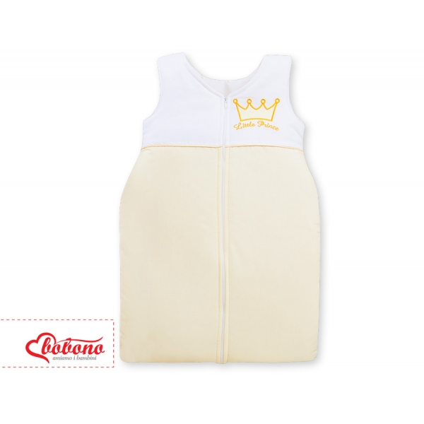 Babyschlafsack - Little Prince/Princess creme