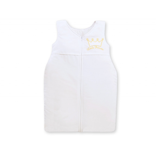Babyschlafsack - Little Prince/Princess weiß