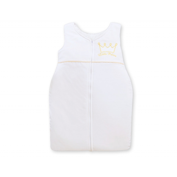 Babyschlafsack - Little Prince/Princess weiß
