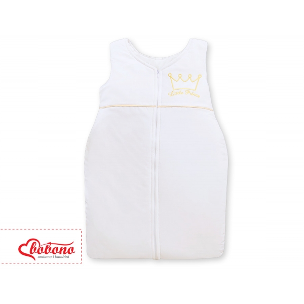 Babyschlafsack - Little Prince/Princess weiß