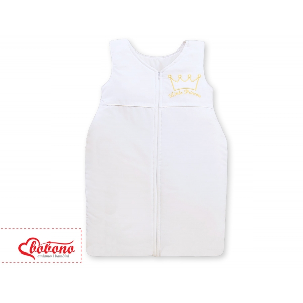 Babyschlafsack - Little Prince/Princess weiß