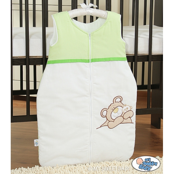 Babyschlafsack - Teddy Bär Barnaba grün
