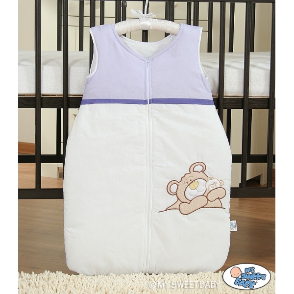Babyschlafsack - Teddy Bär Barnaba lila