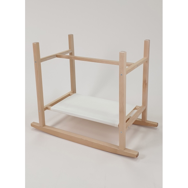 Babywiege mit Holzgestell