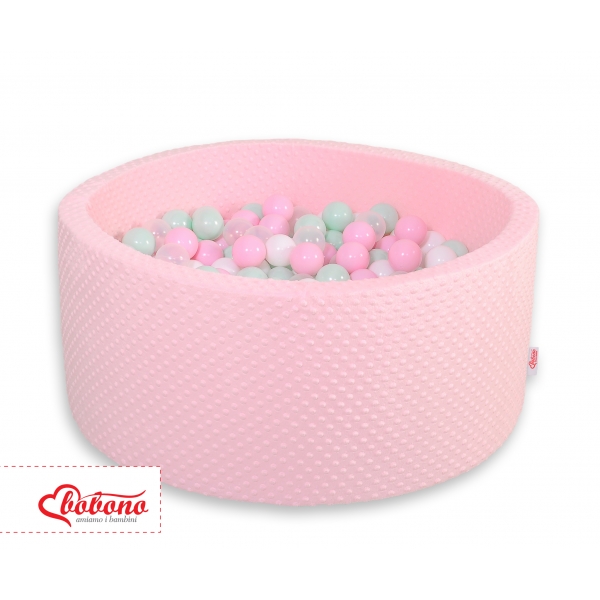 Bällebad für Mädchen mit 200st Bällen - rosa