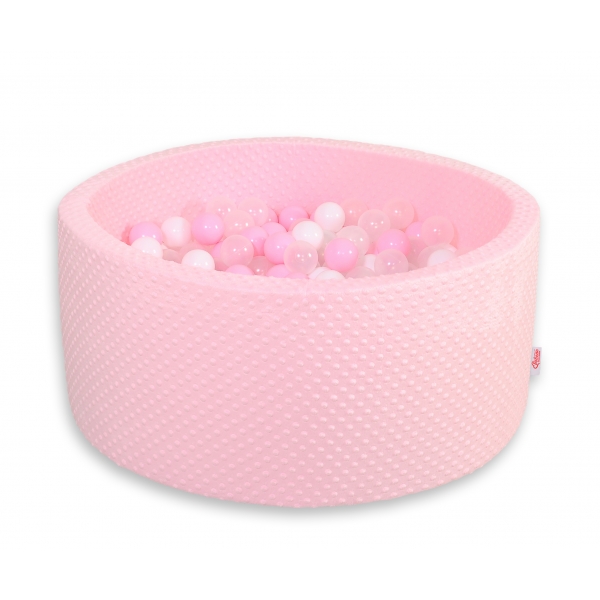Bällebad für Mädchen mit 200st Bällen - rosa