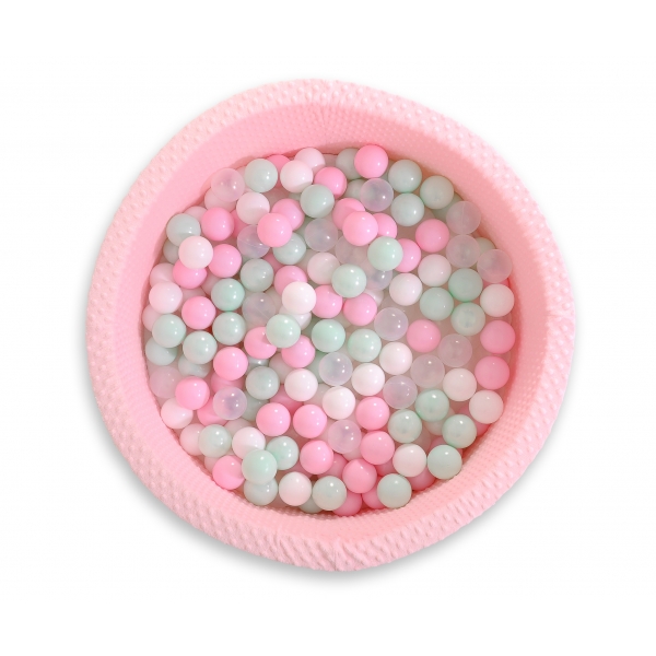 Bällebad für Mädchen mit 200st Bällen - rosa