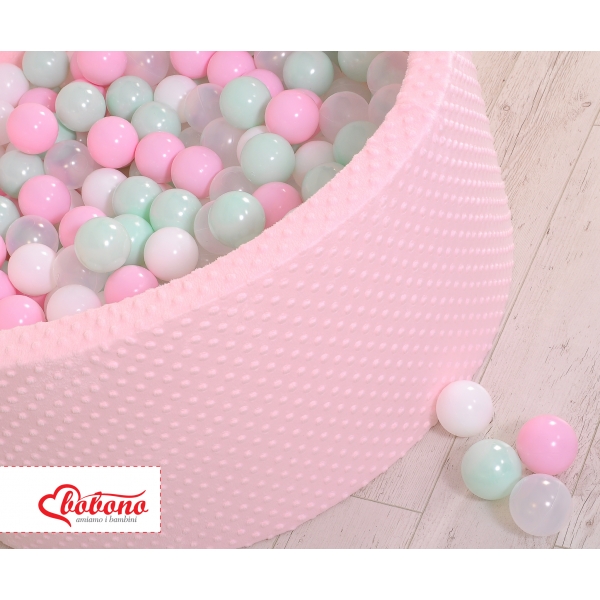 Bällebad für Mädchen mit 200st Bällen - rosa