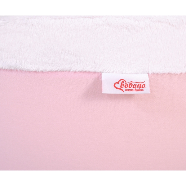Bällebad aus Minkystoff ohne Bälle -  rosa