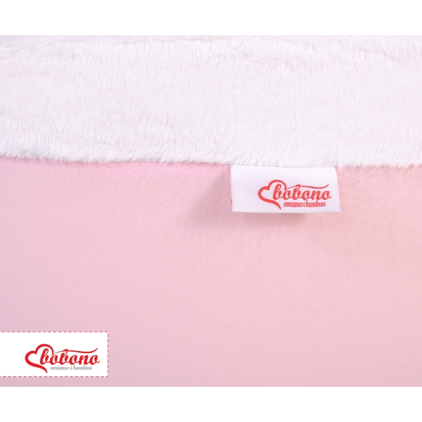 Bällebad aus Minkystoff ohne Bälle -  rosa