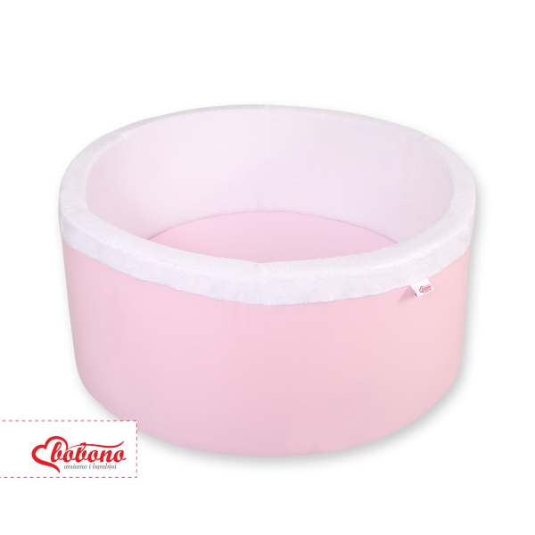 Bällebad aus Minkystoff ohne Bälle -  rosa