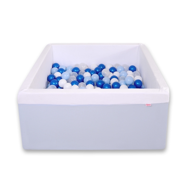 Bällebad minky mit Bällen 200st - blau