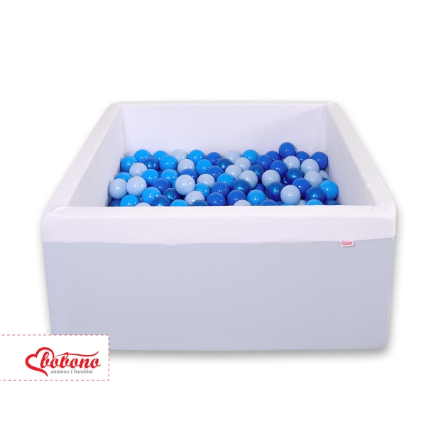 Bällebad minky mit Bällen 200st - blau