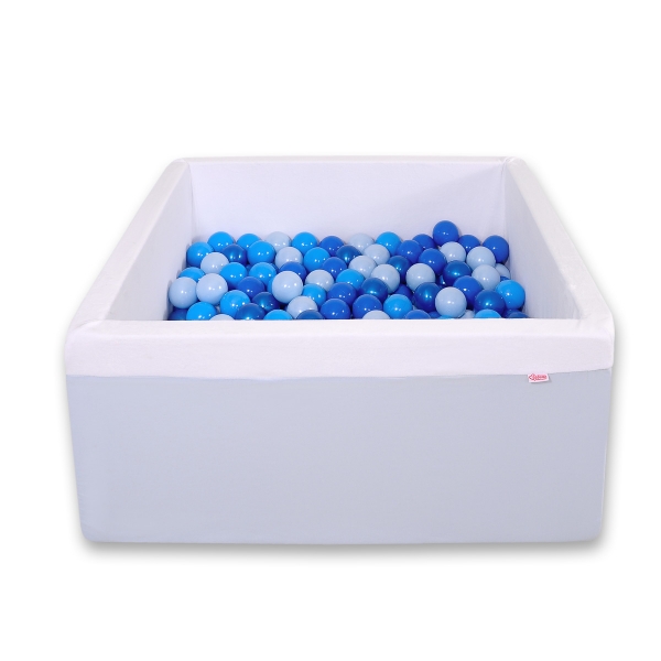 Bällebad minky mit Bällen 200st - blau