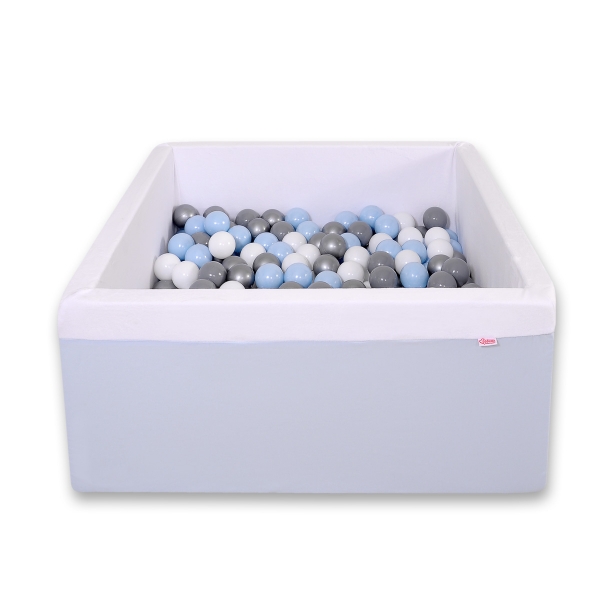 Bällebad minky mit Bällen 200st - blau