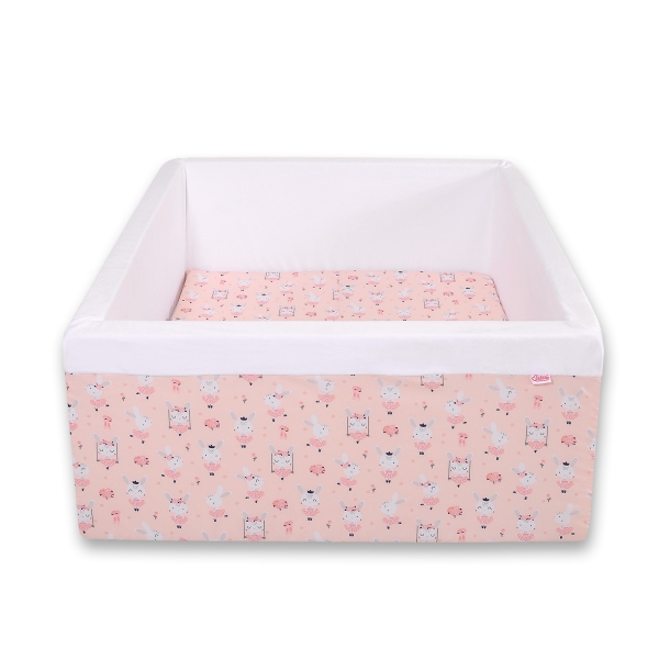 Bällebad minky ohne Bälle - Ballerinen rosa