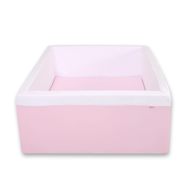 Bällebad minky ohne Bälle -rosa