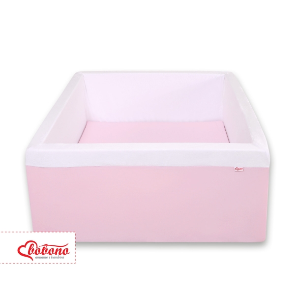 Bällebad minky ohne Bälle -rosa