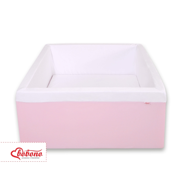 Bällebad minky ohne Bälle -rosa