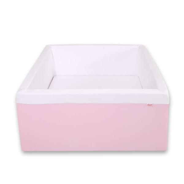 Bällebad minky ohne Bälle -rosa