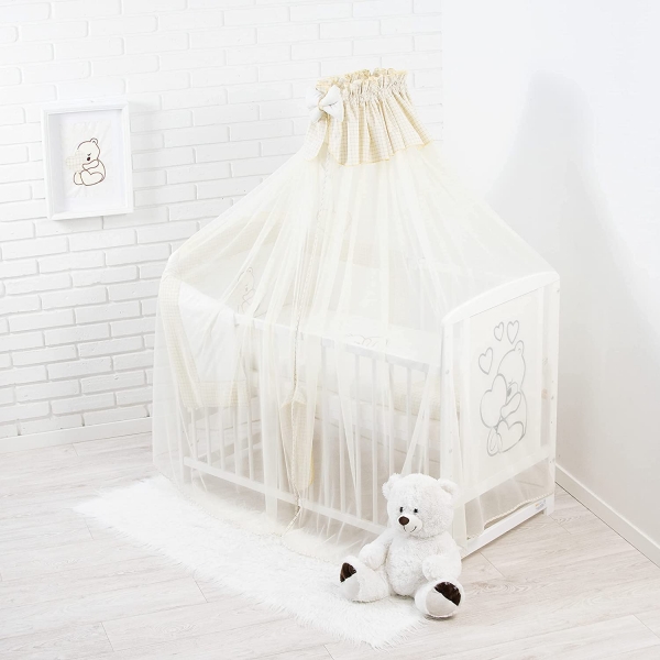 Kinderbett Bettset mit Moskitonetz
