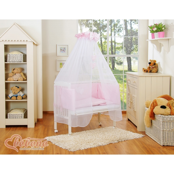 Beistellbett mit Bettwäsche Komplett