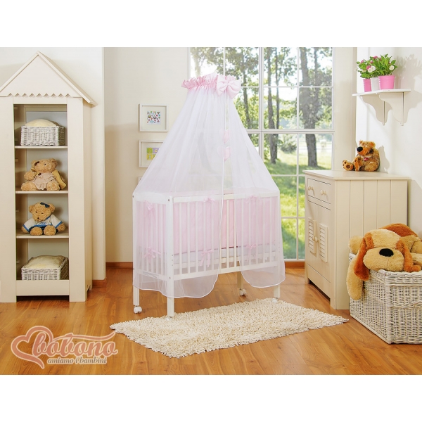 Beistellbett Komplett mit Matratze und Himmel