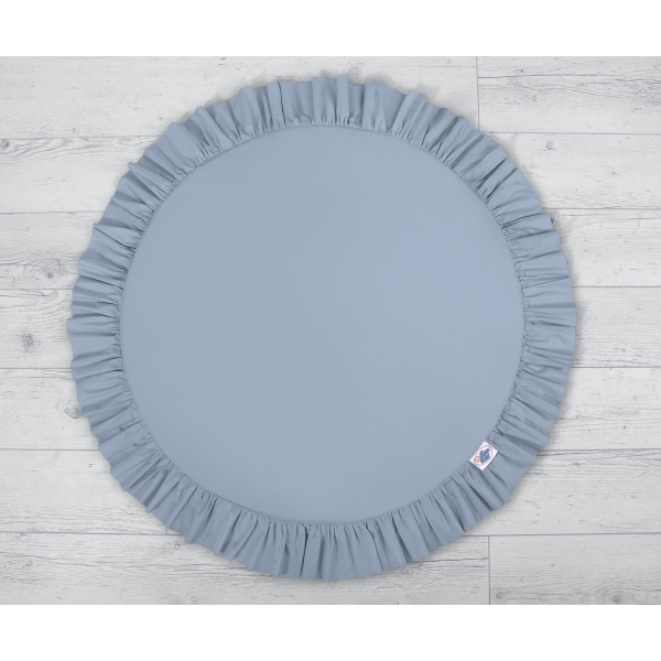 Betthimmel für Kinderzimmer mit Spielmatte- pastellblue