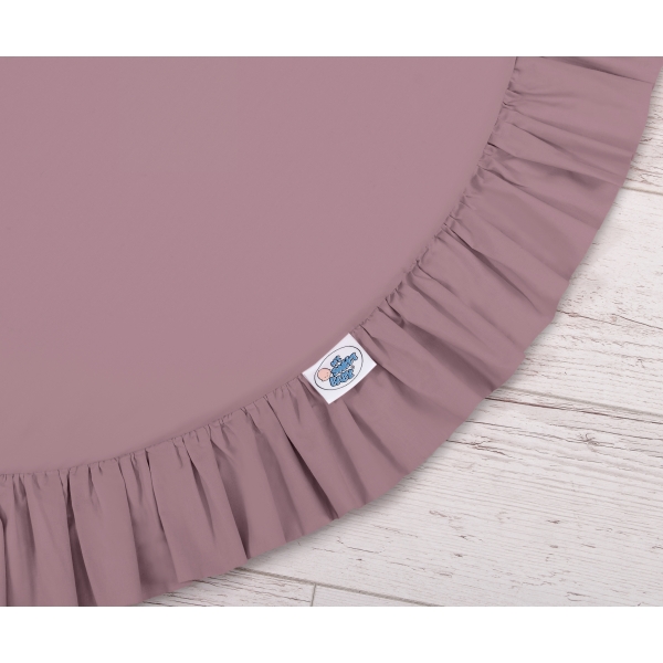 Betthimmel Kinderzimmer mit Spielmatte- pastellviolett